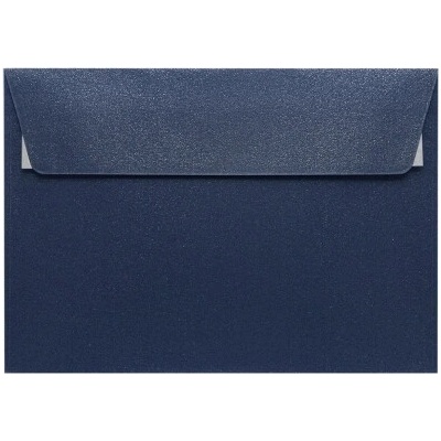 Metalická (perleťová) obálka tmavá modrá C5 (162x229mm) PS