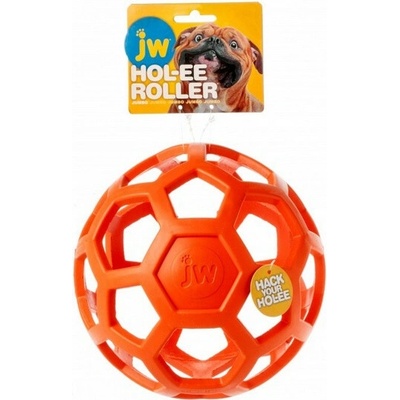 JW Pet míček děrovaný 19 cm