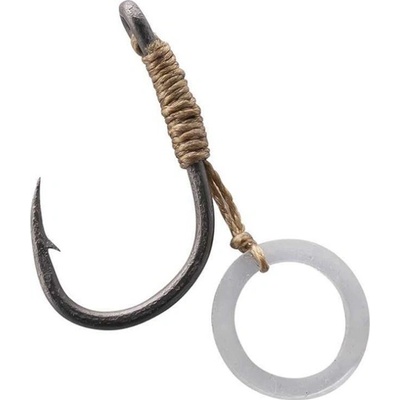 Korum s Gumičkou Banded Hook Hairs Barbed vel.10 5 ks