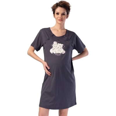 Нощница за родилки в графит с мечета