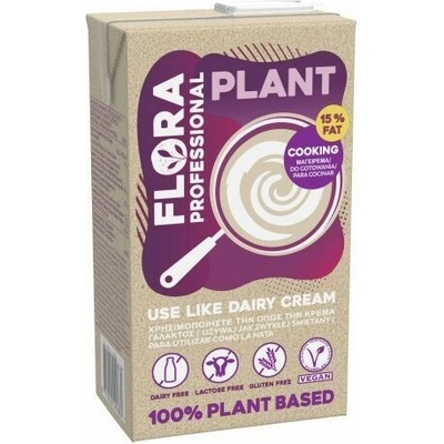 Flora Plant cream rastlinná 15% 1 l