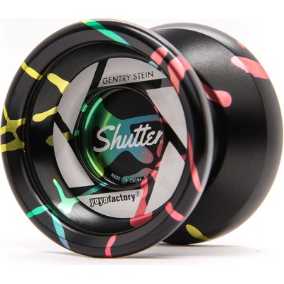 YYF Shutter Splash Black Rainbow Yoyo