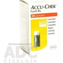 Domáce diagnostické testy Accu Chek Fastclix lancets 24 ks