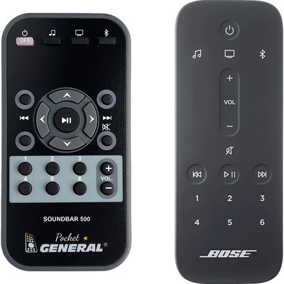 GENERAL BOSE 810173-0010 Soundbar 500, 900 - дистанционно управление дубликат (810173-0010 Soundbar 500, 900)