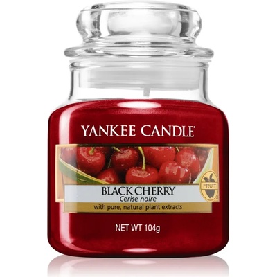 Yankee Candle Black Cherry ароматна свещ 104 гр