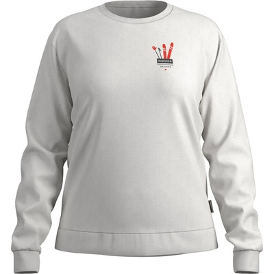 Maloja Дамски пуловер Maloja Women's NeusiedlerseeM. Jumper - Shaded White - размер XS (117-3352-0311)