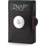 Slimpuro ZNAP Airtag портфейл за 8 карти с отделение за монети 8, 9 x 1, 5 x 6, 3 см (ШxВxД) с RFID защита (ZNAPAirCrbRac8) (ZNAPAirCrbRac8) - electronic-star