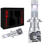  Комплект Умалени Мини Лед Led Диодни Крушки M3 H1 Х1 12V 24V 50W 5000lm за Трактори Мотоциклети Мотори Автомобили
