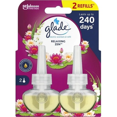 GLADE Relaxing Zen náplň do elektrického difuzéru 2 x 20 ml