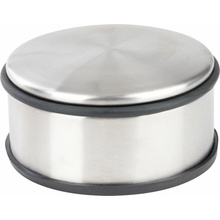 Walteco Dverová zarážka, priemer 110x60mm, 1,1 kg, voľne stojaca, nerez dizajn , 5334
