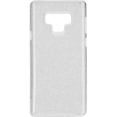 Forcell Блестящ Силиконов Калъф за Samsung Note 9, Forcell Shining Case, Сребрист (5901737921055)