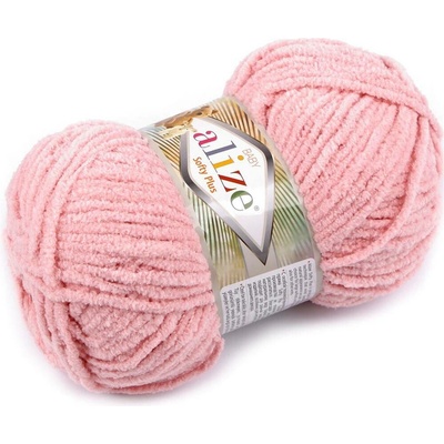 Stoklasa Pletací příze Alize Softy Plus 100 g Balení: 1 ks, Varianta: 3 (161) pudrová 3 (161) pudrová