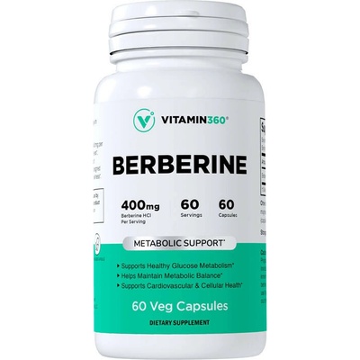 Vitamin360 Berberine 60 Veg kapsúl
