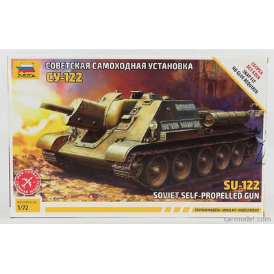 Zvezda Uztm Su-122 Military Tank 1944 1:72