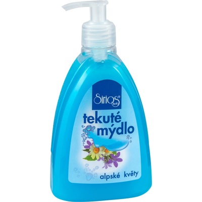 Sirios Alpské květy tekuté mýdlo dávkovač 500 ml