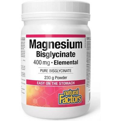 Natural Factors Magnesium Bisglycinate, 230 g, Natural Factors (1695 NF)