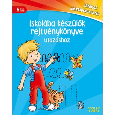 Iskolába készülők rejtvénykönyve utazáshoz