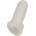 Rebel Thickening Sleeve with Ball Ring 16.5cm Transparent
