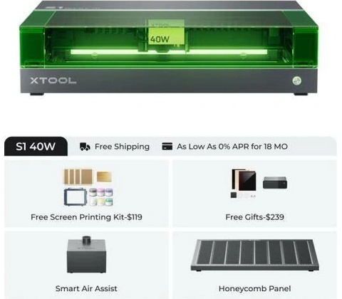 xTool S1 40W basic kit