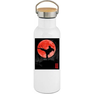 123TRIKO termoska Karate, styl Krvavý měsíc, bojové umění fighter 500 ml
