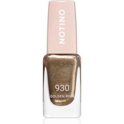 Notino Gel Effect Nail Polish lak na nehty s gelovým efektem 930 Golden Ring 10 ml
