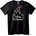 NOONEBRAND Тениска Disney Коледен замък - 2XL, Black