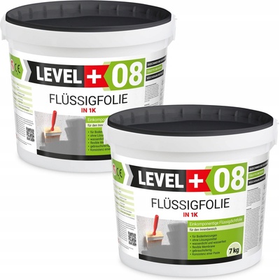 Fólie LEVEL+ jednosložková voděodolná 14 kg pro hydroizolaci