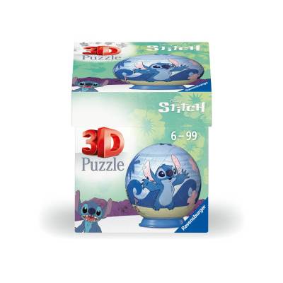 Ravensburger 3D Puzzle 11597 - Puzzle-Ball Disney Stitch - für große und kleine Stitch Fans ab 6 Jahren
