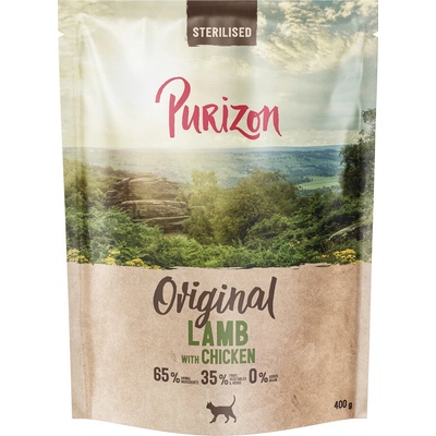 Purizon Sterilised Adult jahňacie s kuracím bez obilnín 0,4 kg