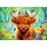 Trefl - Puzzle Highland cow - 1 000 piese