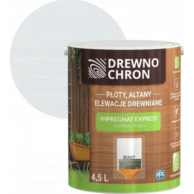Drewnochron Impregnát Express Bílý 4,5L