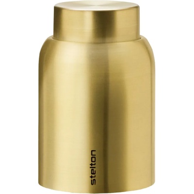 Stelton Тапа за шампанско COLLAR, цвят полиран месинг, вакуумно уплътнение, Stelton (SN419)