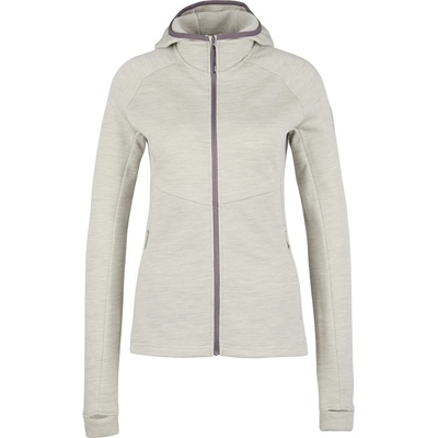 Stoic Дамско вълнено яке Stoic Women's MerinoFleece240 StorforsSt. Zip Hoody Merino hoodie - Stone Grey / Melange - размер XXL (105-6669-0516)