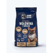 JOHN DOG BERRY LINE HOVĚZÍ S KRYLEM 3 kg