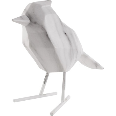 PT LIVING Статуя от полирезин (височина 18, 5 cm) Origami Bird - PT LIVING (PT3757WH)