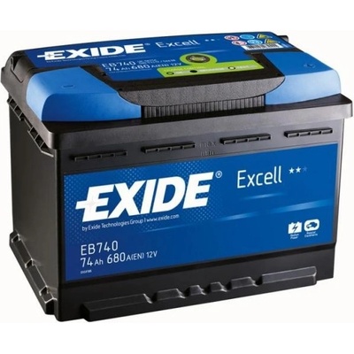 Exide Excell 12V 60Ah 640A EB608
