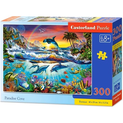 Castorland Пъзел Castorland от 300 части - Воден рай (B-030101)