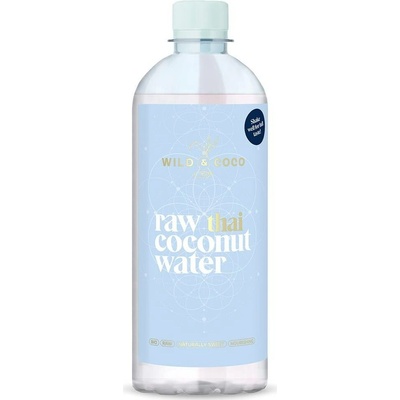 Wild & Coco Bio Thajská raw kokosová voda 473 ml