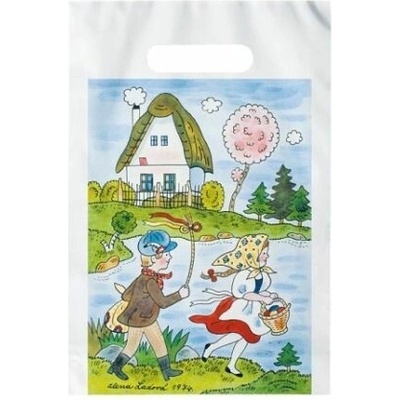 Taška MFP velikonoční s průhmatem L Ladová 29x46x8cm