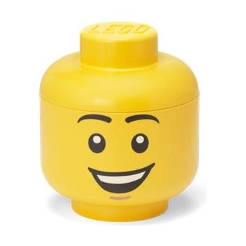 LEGO Кутия за съхранение, глава, малка, LEGO, Happy Boy 40310802 (40310802)