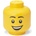 LEGO Кутия за съхранение, глава, малка, LEGO, Happy Boy 40310802 (40310802)
