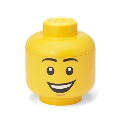 LEGO Кутия за съхранение, глава, малка, LEGO, Happy Boy 40310802 (40310802)