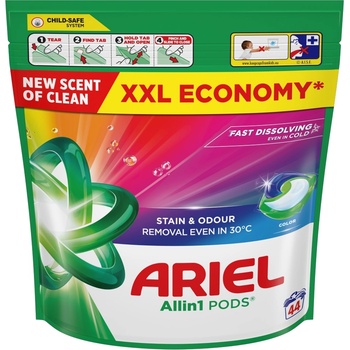 Ariel Капсули Ariel Цветна торбичка 44 бр