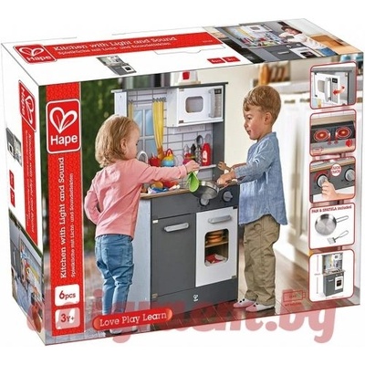 Hape Детска кухня със звук и светлина hape e3166 (h3166)