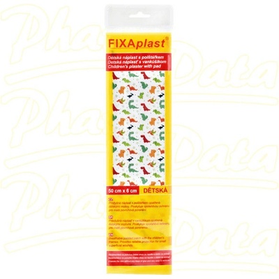 Fixaplast dětská náplast 0.5 m x 6 cm