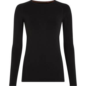 Icebreaker Дамско мериносово термобельо Icebreaker Women's Merino 260 Zoneknit Seamless L/S Crewe Merino base layer - Black - размер XS (115-2281-0411)