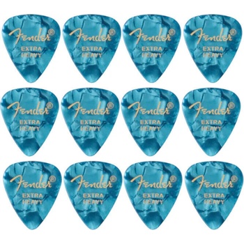 Fender 351 Extra Heavy Ocean Turquoise 12 Перце за китара (198-0351-608)