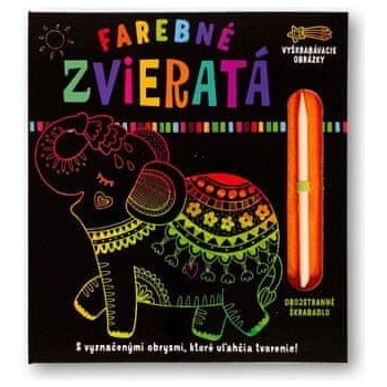 Farebné zvieratá Vyškrabávacie obrázky