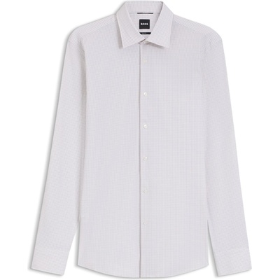 HUGO BOSS Риза Boss Men's Long Sleeve Plain Shirt - Beige 286