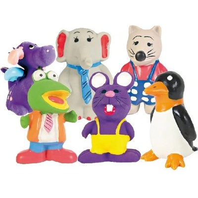 TRIXIE Small Figures - Латексови играчки за кучета със звук 6 - 9 см 1 брой